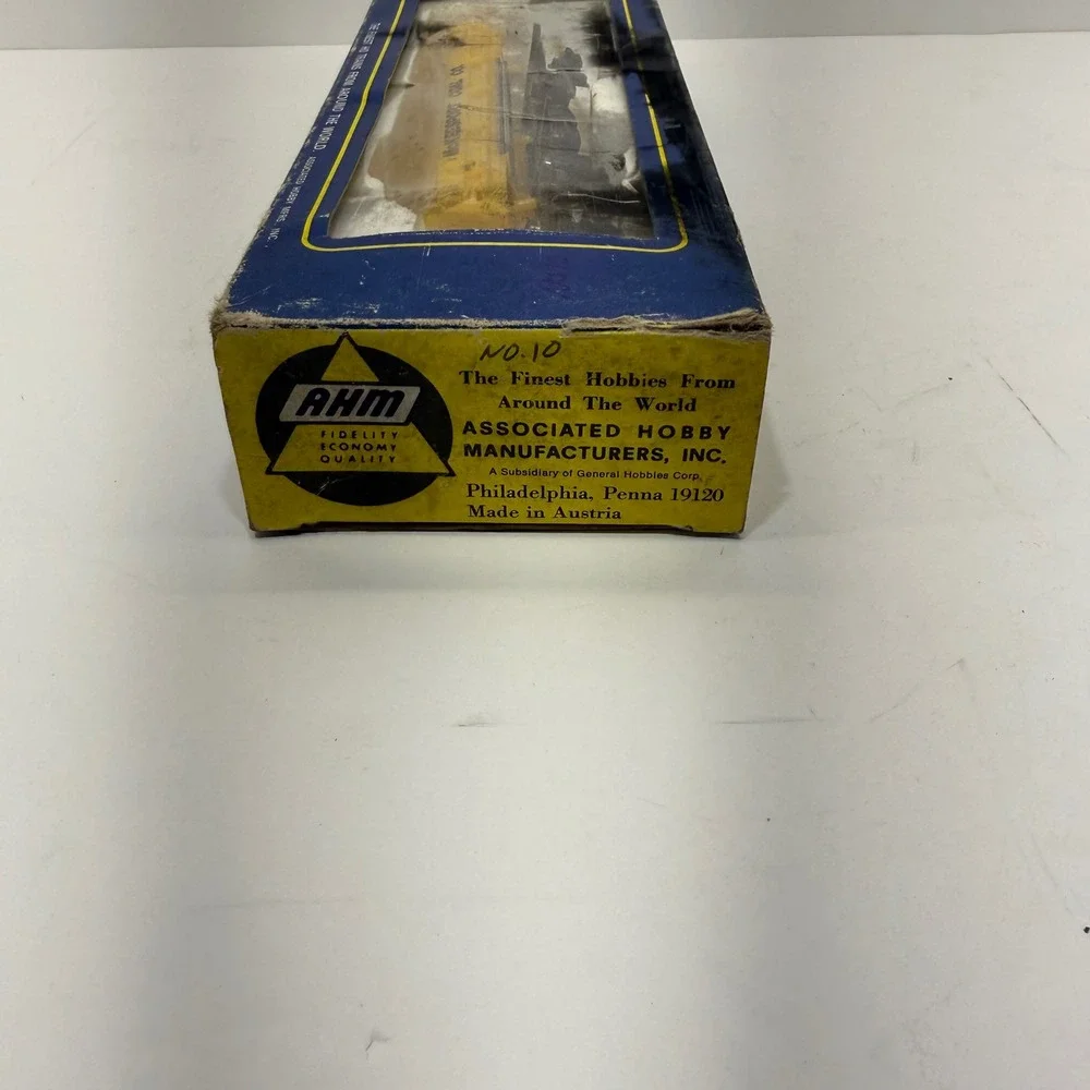 AHM HO Scale McKeesport Coal Co 291 Gondola Train Car Yellow Vintage with Box